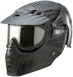 Top paintball mask