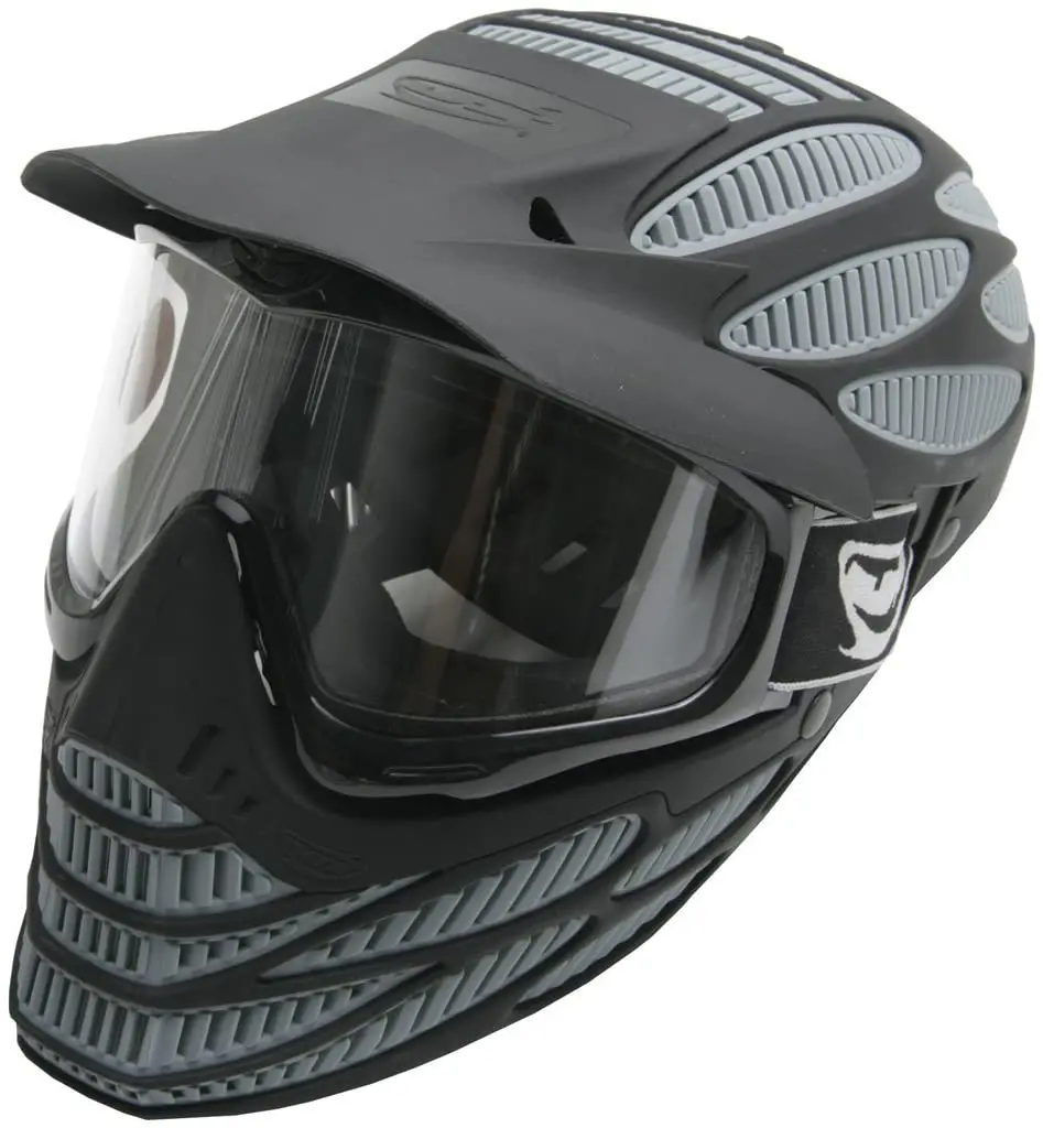 Paintball mask covering full head