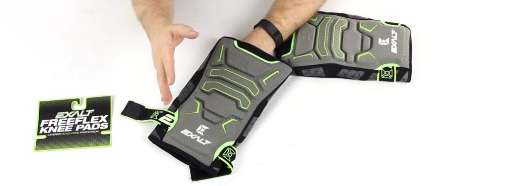 Exalt freeflex most flexible paintball kneepads