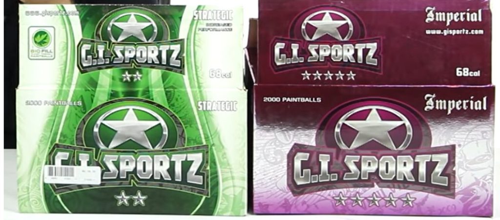 GI Sportz Most accurate paintballs