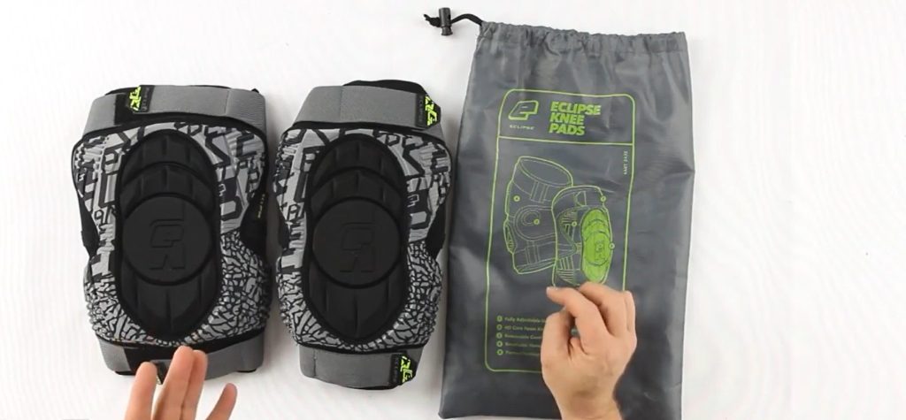 Planet eclipse knee pads supportive for paintballers